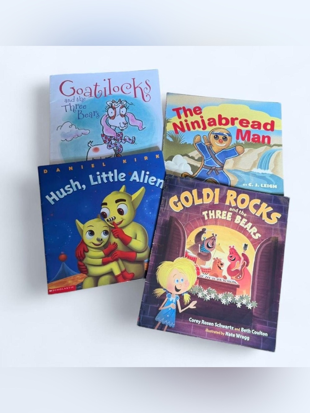 Twisted Fairytales 4 pack of fun, engaging books for kids
